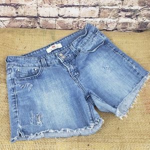 Levi's 526 DIY Distressed Cutoffs